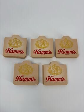 50+ Hamm's Beer Pressed Paper Coasters Vintage